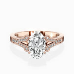 Romantic Vintage Style Engagement Ring - The Better Diamonds
