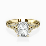 Romantic Vintage Style Engagement Ring - The Better Diamonds