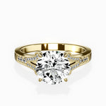 Romantic Vintage Style Engagement Ring - The Better Diamonds