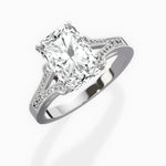 Romantic Vintage Style Engagement Ring - The Better Diamonds
