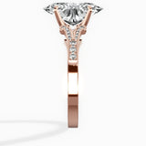 Romantic Vintage Style Engagement Ring - The Better Diamonds