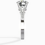 Romantic Vintage Style Engagement Ring - The Better Diamonds