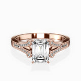 Romantic Vintage Style Engagement Ring - The Better Diamonds
