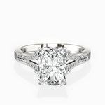 Romantic Vintage Style Engagement Ring - The Better Diamonds