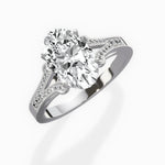 Romantic Vintage Style Engagement Ring - The Better Diamonds