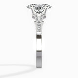 Romantic Vintage Style Engagement Ring - The Better Diamonds