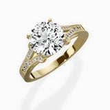 Romantic Vintage Style Engagement Ring - The Better Diamonds