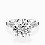 Romantic Vintage Style Engagement Ring - The Better Diamonds
