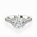 Romantic Vintage Style Engagement Ring - The Better Diamonds