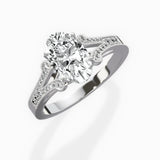 Romantic Vintage Style Engagement Ring - The Better Diamonds