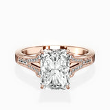 Romantic Vintage Style Engagement Ring - The Better Diamonds