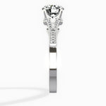 Romantic Vintage Style Engagement Ring - The Better Diamonds