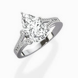 Romantic Vintage Style Engagement Ring - The Better Diamonds