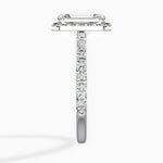 Secret Diamond Halo Engagement Ring - The Better Diamonds