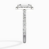 Secret Diamond Halo Engagement Ring - The Better Diamonds