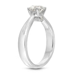 Sercret Diamond Solitaire 2.12 ct Round Engagement Ring in White Gold - The Better Diamonds