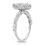 Marquise Solitaire Marquise Engagement Ring in White Gold