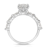 Marquise Solitaire Marquise Engagement Ring in White Gold