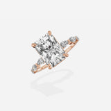 Marquise Band Solitaire Engagement Ring