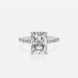 Marquise Band Solitaire Engagement Ring