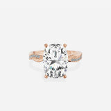 Intertwined Solitaire Engagement Ring