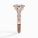 Six Prong Vintage Style Engagement Ring - The Better Diamonds