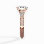 Six Prong Vintage Style Engagement Ring - The Better Diamonds