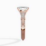Six Prong Vintage Style Engagement Ring - The Better Diamonds