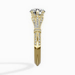 Six Prong Vintage Style Engagement Ring - The Better Diamonds