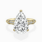 Six Prong Vintage Style Engagement Ring - The Better Diamonds