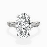 Six Prong Vintage Style Engagement Ring - The Better Diamonds