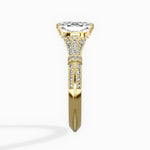 Six Prong Vintage Style Engagement Ring - The Better Diamonds