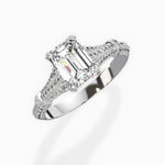 Six Prong Vintage Style Engagement Ring - The Better Diamonds
