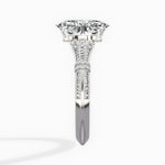 Six Prong Vintage Style Engagement Ring - The Better Diamonds