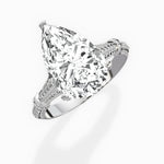 Six Prong Vintage Style Engagement Ring - The Better Diamonds