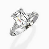 Six Prong Vintage Style Engagement Ring - The Better Diamonds