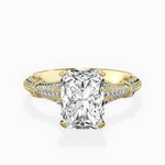 Six Prong Vintage Style Engagement Ring - The Better Diamonds