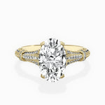 Six Prong Vintage Style Engagement Ring - The Better Diamonds