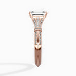 Six Prong Vintage Style Engagement Ring - The Better Diamonds