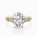 Six Prong Vintage Style Engagement Ring - The Better Diamonds