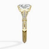 Six Prong Vintage Style Engagement Ring - The Better Diamonds