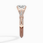 Six Prong Vintage Style Engagement Ring - The Better Diamonds
