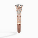 Six Prong Vintage Style Engagement Ring - The Better Diamonds