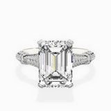 Six Prong Vintage Style Engagement Ring - The Better Diamonds
