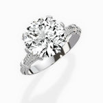 Six Prong Vintage Style Engagement Ring - The Better Diamonds