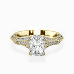 Six Prong Vintage Style Engagement Ring - The Better Diamonds