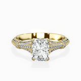 Six Prong Vintage Style Engagement Ring - The Better Diamonds
