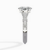 Six Prong Vintage Style Engagement Ring - The Better Diamonds