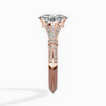 Six Prong Vintage Style Engagement Ring - The Better Diamonds