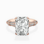 Six Prong Vintage Style Engagement Ring - The Better Diamonds